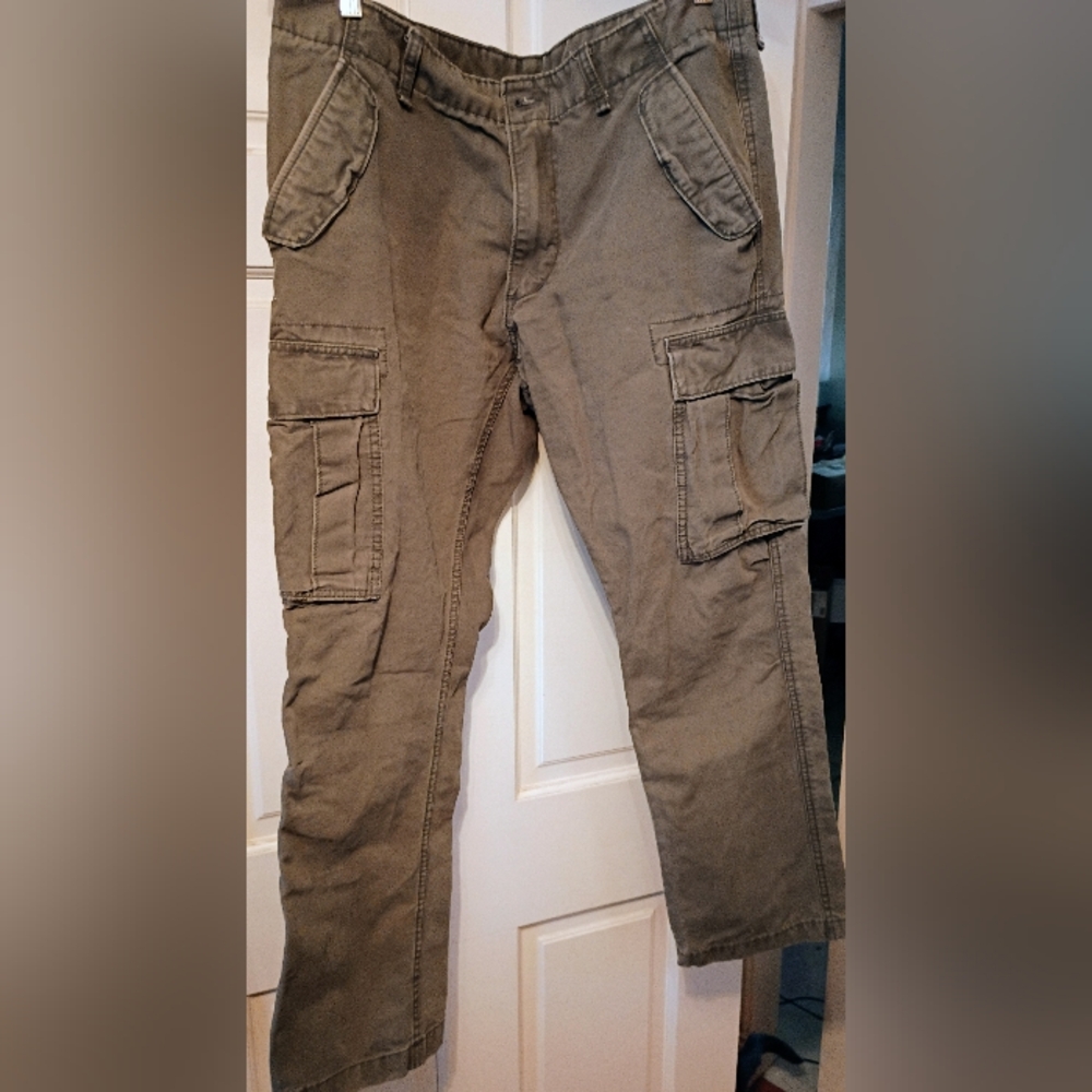 UNISEX Olive Cargo Pants SZW 36/L32